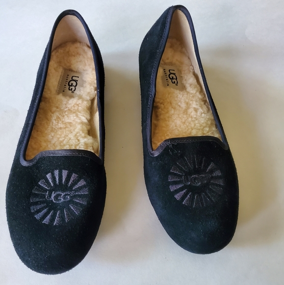 UGG Shoes - Black ugg ballet flats